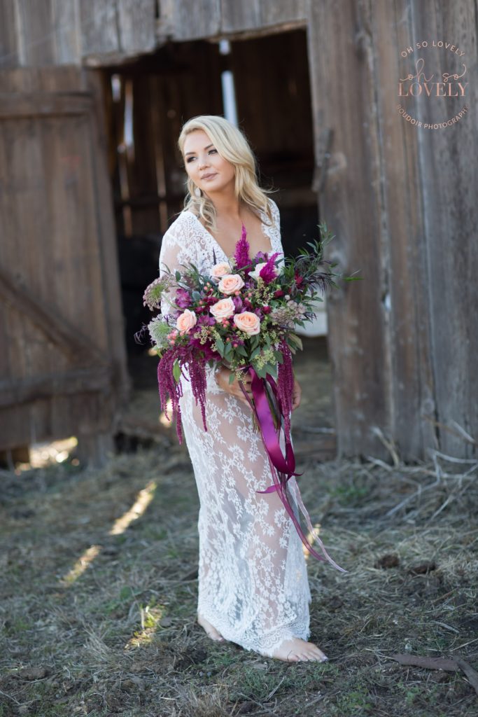 Rustic Outdoor Bridal Boudoir Session {Sonoma County Boudoir ...