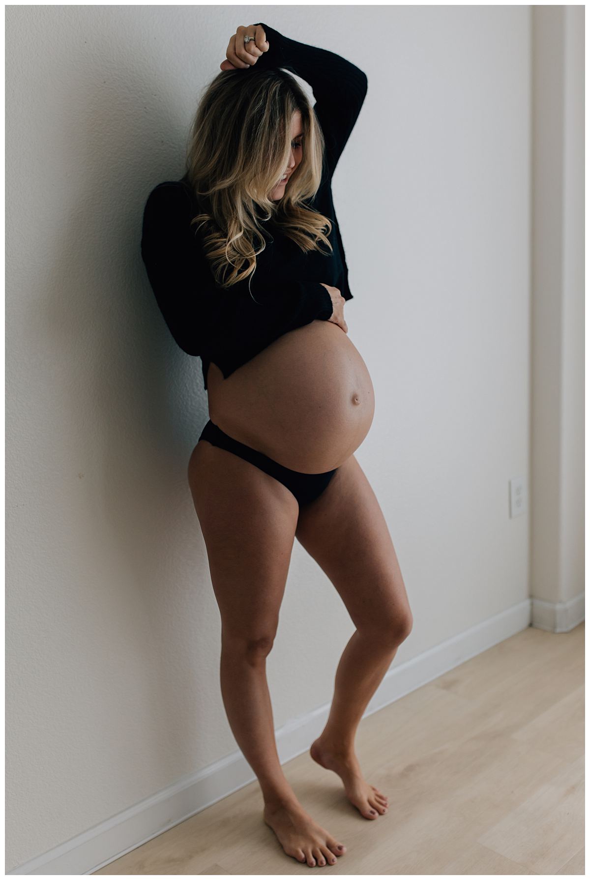 Sonoma County maternity photo shoot